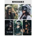 厂家现货跨境新品复古哈雷眼镜越野摩托车沙滩风镜护目镜网红爆款