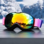 磁吸翻盖滑雪眼镜男双层护目防雾雪镜防紫外线女防尘登山眼镜