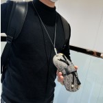 时尚便携眼镜包近视眼镜收纳袋挂脖通用男女墨镜盒太阳镜保护套