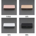 e88高档铝制金属眼镜盒批发方形老花近视太阳墨镜盒套装一件代发
