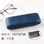 E88PU皮革时尚眼镜盒防压睛睛盒墨镜包太阳镜盒小巧布艺眼镜盒子