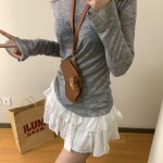 可爱KT猫皮质眼镜盒便携女太阳墨镜包挂脖防丢抗压保护套收纳袋