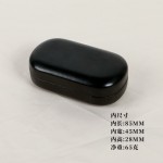 e88铝制折叠眼镜盒批发 老花镜近视眼镜盒便携网红eva眼镜盒