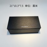 直播代发眼镜礼盒GM套装黑色太阳镜盒云朵包眼镜布布磁吸翻盖墨镜