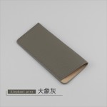 ins真皮眼镜盒文艺近视镜保护套简约眼镜包墨镜便携收纳袋套男女