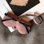 车载眼镜盒女眼镜袋抗压便携太阳眼镜包ins风设计感轻便小众简约