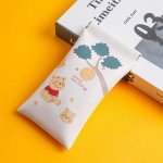 跨境批发热销原创卡通近视眼镜盒墨镜收纳袋自动闭合口红零钱收纳