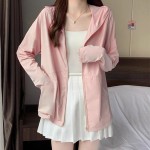 冰丝防晒衣女款夏季薄款2026新款防紫外线轻薄透气防晒服连帽外套