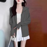 冰丝防晒衣女款夏季薄款2026新款防紫外线轻薄透气防晒服连帽外套