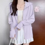 冰丝防晒衣女款夏季薄款2026新款防紫外线轻薄透气防晒服连帽外套