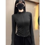 修身防晒衣女2025新款冰丝夏季防紫外线薄款透气收腰显瘦防晒女款