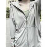 夏季冰丝防晒衣女外穿2024新款ins休闲外套户外防晒服女透气防晒