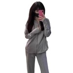 厂家直销2025新款冰丝紫色防晒衣女款宽松休闲防晒服开衫上衣外套