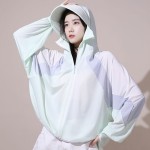 防晒衣女2025新款夏冰丝透气薄款防紫外线骑车开车洋气可外穿户外