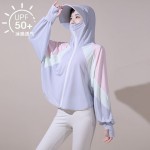 防晒衣女2025新款夏冰丝透气薄款防紫外线骑车开车洋气可外穿户外