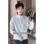 户外原纱立领防晒衣男夏季轻薄款毒液激光网眼骑行运动冲锋衣外套