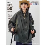 山系户外工装防晒衣女夏季新款薄款透气网眼设计防紫外线外套男潮