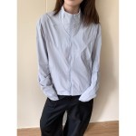 美式boxy版型正肩防晒衣男女夏季网眼透气防晒服户外运动立领外套