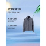防晒衣男夏季薄服宽松透气外套休闲立领夹克户外运动速干轻量化