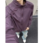 UPF50+网眼冰丝凉感防晒衣男款夏薄款透气正肩夹克户外运动外套