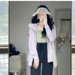 冰丝防晒衣女款夏季新款透气凉感轻薄外套户外遮阳宽松开衫防晒服