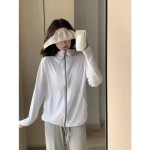 冰丝防晒衣女款夏季新款透气凉感轻薄外套户外遮阳宽松开衫防晒服