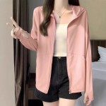 冰丝防晒衣女款夏季新款透气凉感轻薄外套户外遮阳宽松开衫防晒服