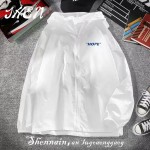 2025夏季男士休闲连帽透气薄款夹克户外潮流时尚男女款防晒服外套