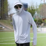 夏季冰丝防晒衣男2025新款防紫外线薄款透气防晒服户外钓鱼外套潮