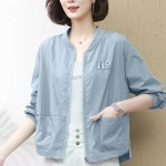 防晒衣女夏短款2025年新款可外穿简约薄款透气风衣外套防晒服