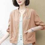 防晒衣女夏短款2025年新款可外穿简约薄款透气风衣外套防晒服