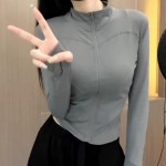 2025新款女士防晒衣修身立领冰丝可运动夏季外套防晒衣女夏冰丝