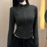 2025新款女士防晒衣修身立领冰丝可运动夏季外套防晒衣女夏冰丝