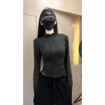 2025新款女士防晒衣修身立领冰丝可运动夏季外套防晒衣女夏冰丝