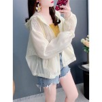 大码2-300斤胖mm透气薄款冰丝防晒衣女新款夏季宽松防晒服开衫ins