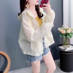 大码2-300斤胖mm透气薄款冰丝防晒衣女新款夏季宽松防晒服开衫ins