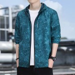 防晒衣男士夏季外套薄款透气冰丝防紫外线皮肤衣钓鱼防嗮服夹克男