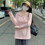 跨境冰丝防晒衣女生夏季防紫外线防晒服外套薄款透气户外宽松上衣