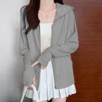 跨境冰丝防晒衣女生夏季防紫外线防晒服外套薄款透气户外宽松上衣