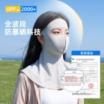小棉花全脸防晒面罩女防紫外线冰丝透气护颈一体夏季遮阳口罩
