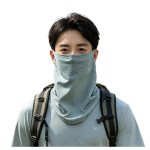 冰丝防晒挂耳面罩男女新款夏季全脸防紫外线骑行护颈一体面纱冰感
