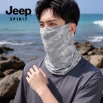 JEEP SPIRIT防晒面罩男夏季骑行面巾钓鱼脸罩挂耳防晒口罩0006