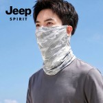 JEEP SPIRIT防晒面罩男夏季骑行面巾钓鱼脸罩挂耳防晒口罩0006