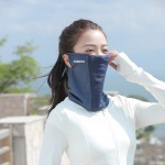 防晒面纱女夏季全脸遮阳护颈脖子冰丝围脖运动挂耳头巾骑行面罩男