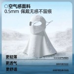 【便携喝水】夏季高颜值防晒面罩全脸基尼护颈一体UPF50+防晒口罩