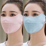 无痕冰丝颜值女防护立体防晒薄款超薄防紫外线全脸遮阳护眼角面罩