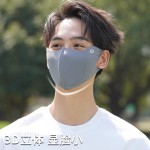 成人男士户外防晒无痕护眼角冰丝防晒口罩透气全脸遮阳防紫外线