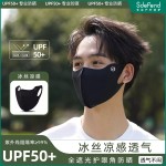 成人男士户外防晒无痕护眼角冰丝防晒口罩透气全脸遮阳防紫外线