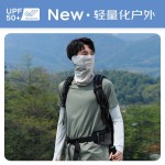 男士防晒面罩冰丝骑行手套护颈围脖遮阳面纱夏季户外登山钓鱼神器