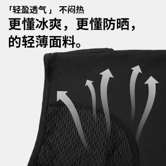 夏季防晒骑行挂耳牛奶丝面罩户外运动防尘透气护脖三角魔术头巾